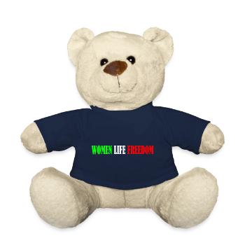 Women life freedom iran - Nounours - bleu marine - Devant
