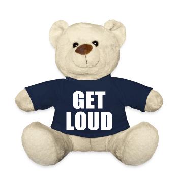 Get loud - Teddy Bear - french navy - Front