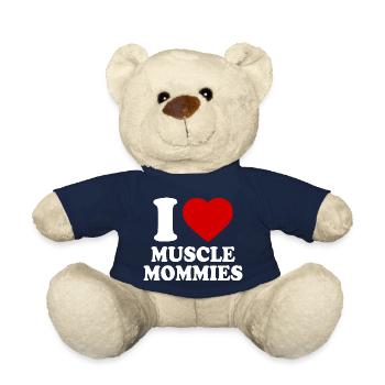 I love muscle mommies - Teddy - French Navy - Vorne