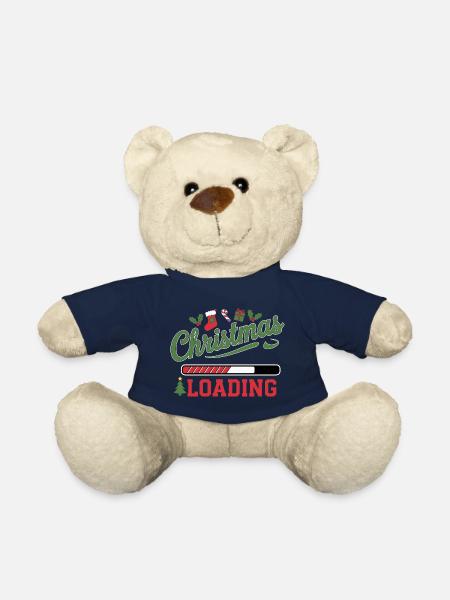 Christmas Loading Ladebalken Weihnachten - Teddy - French Navy