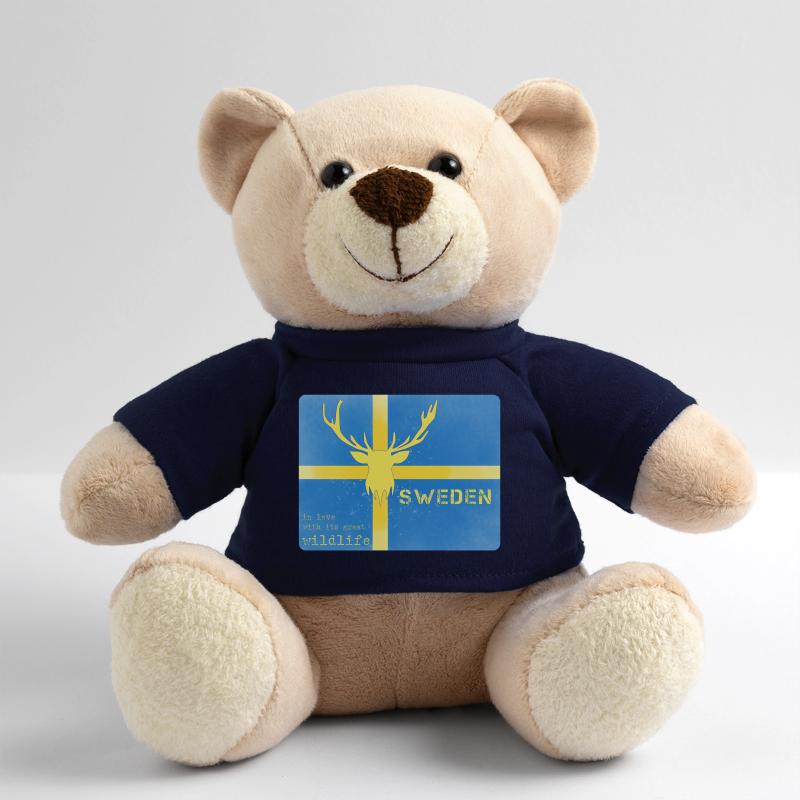 Faune de la Suède Drapeau de la Suède Nounours