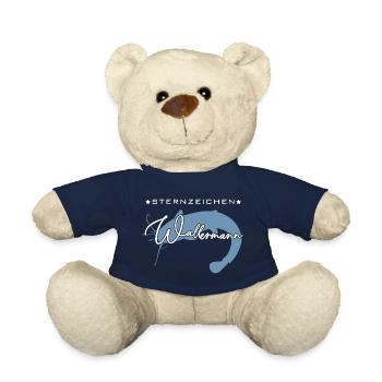 Sternzeichen Wallermann lustiger Wallerspruch Wels - Teddy - French Navy - Vorne