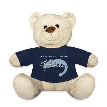 Sternzeichen Wallermann lustiger Wallerspruch Wels - Teddy - French Navy - Vorne
