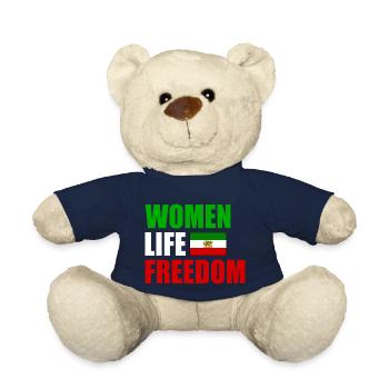 Women life freedom - Nounours - bleu marine - Devant