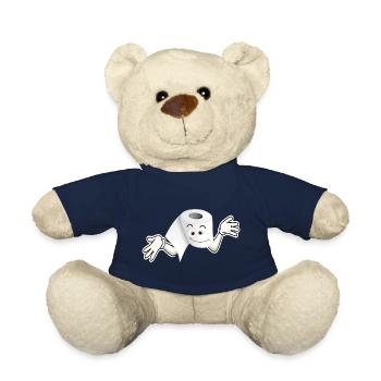Toilettenpapier ratlos - Teddy - French Navy - Vorne