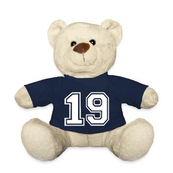 19 - Teddy Bear - french navy - Front