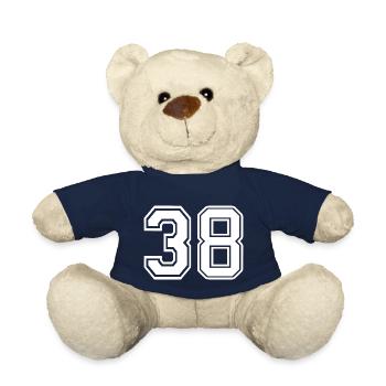 38 - Teddy Bear - french navy - Front