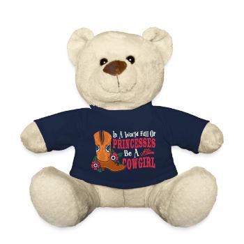 In a World Full of Princesses Be a - Teddy Bear - french navy - Front