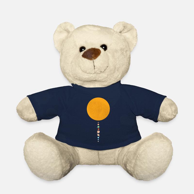 système solaire - Nounours - bleu marine