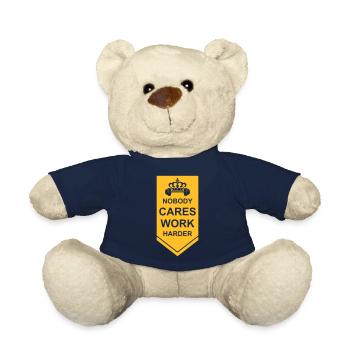 nobody cares work harder - Teddy - French Navy - Vorne