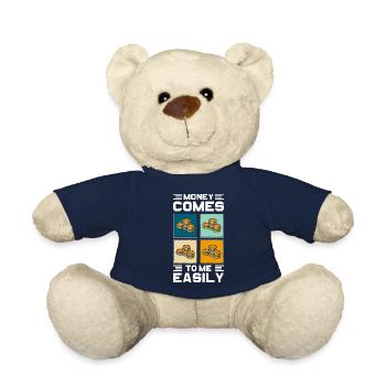 Erfolg Finanzen Geschenk - Teddy - French Navy - Vorne