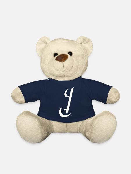 Letter J, Name, der Buchstabe J - Teddy - French Navy