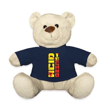 Acid Techno Ruff Remix | Acidcore | We Love Acid - Teddy Bear - french navy - Front