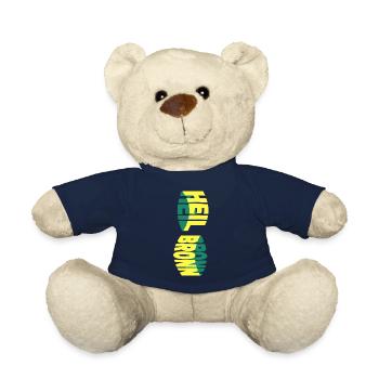 Heilbronn Deutschland Stadt Skyline Schrift Bunt - Teddy - French Navy - Vorne