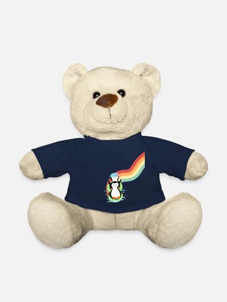 Penguins Slide - Teddy Bear - french navy