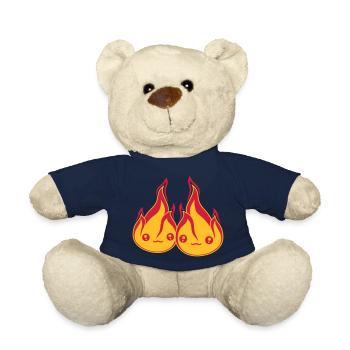 team 2 freunde paar liebe paerchen verliebt gesich - Teddy - French Navy - Vorne