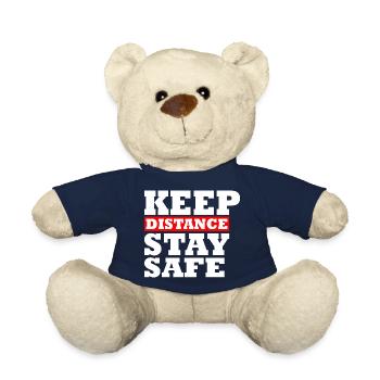 Cool sayings - Teddy Bear - french navy - Front