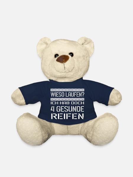 Lustige Auto Tuning Faulpelz Geschenkidee Spruch - Teddy - French Navy