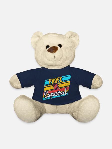 Profe De Espanol espagnol professeur cadeaux costume - Nounours - bleu marine