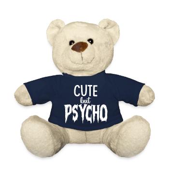 CUTE but PSYCHO - Psycho aber SÜSS - Teddy - French Navy - Vorne