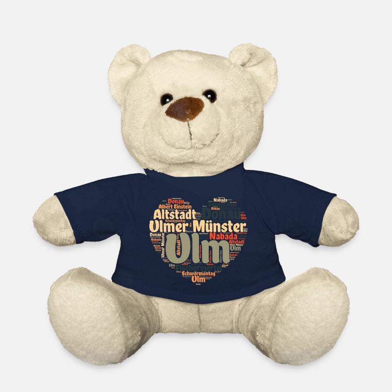 Ulm Donau Herz - Teddy - French Navy