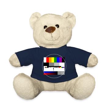 Image de test PRIDE Arc-en-ciel - Nounours - bleu marine - Devant