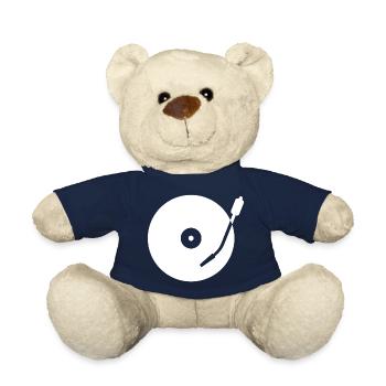 Turntable, Techno House Rave Hardstyle Trance - Teddy - French Navy - Vorne