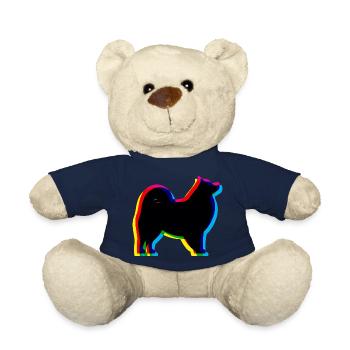 CMYK Samoyed - Teddy Bear - french navy - Front