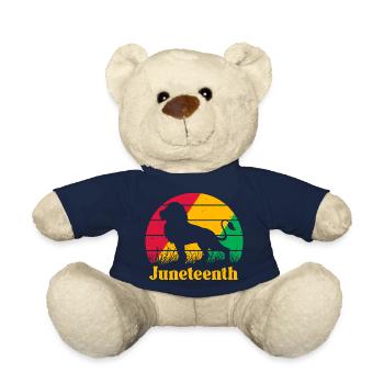 Juneteenth - Teddy Bear - french navy - Front