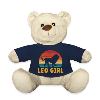 Zodiac sign Leo - Teddy Bear - french navy - Front