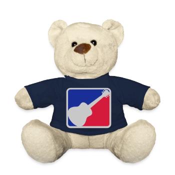 Red Blue Guitariste Guitare - Nounours - bleu marine - Devant