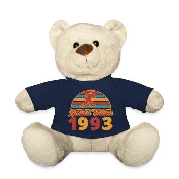 Année d'anniversaire du footballeur 1993 - Nounours - bleu marine - Devant