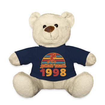 Année d'anniversaire du joueur de football 1998 - Nounours - bleu marine - Devant
