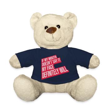 my face definitely will - Teddy - French Navy - Vorne