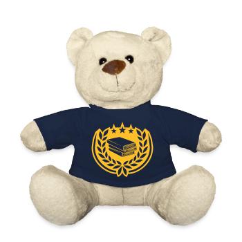 Lorbeerkranz Bücher Stapel Sterne - Teddy - French Navy - Vorne