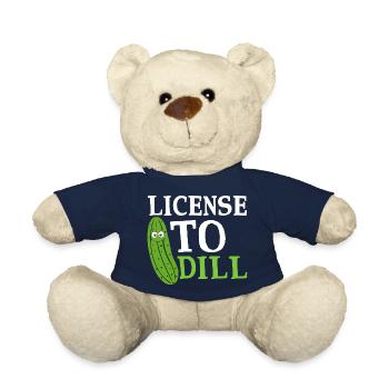 License To Dill Pickle Cucumber - Teddy - French Navy - Vorne