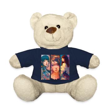 Drei Schönheiten - Teddy - French Navy - Vorne