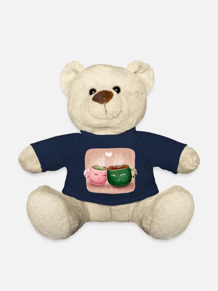 Coupes d’amour - Nounours - bleu marine