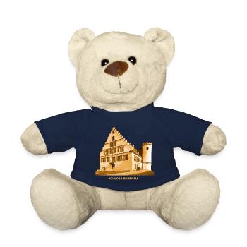 Rosenau, Coburg Castle, Rödental, Upper Franconia, Bavaria - Teddy Bear - french navy - Front