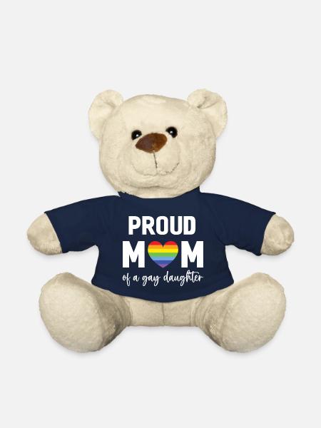 LGBT Pride Month - Stolze Mutter einer schwulen Tochter - Teddy - French Navy