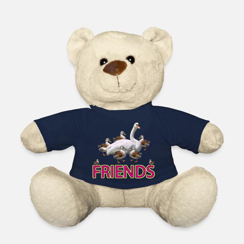 Danse du cygne - Nounours - bleu marine