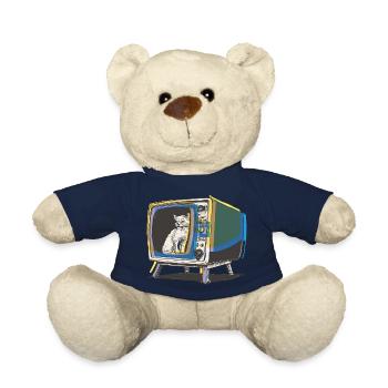 Retro-Katze im Fernsehen - Teddy - French Navy - Vorne