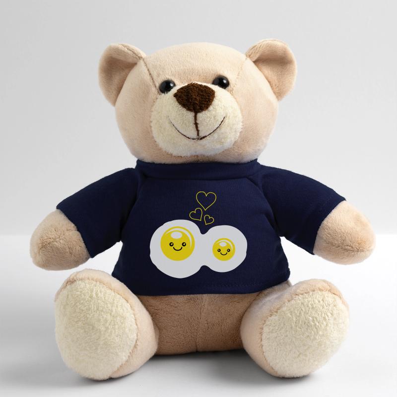 Fried Eggs Love Teddy Bear
