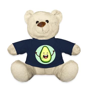 Avocat heureux - Nounours - bleu marine - Devant