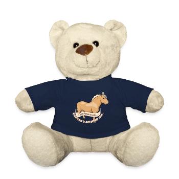 Lustiges Fjordpferd - Du kannst mich nicht affjorden - Teddy - French Navy - Vorne