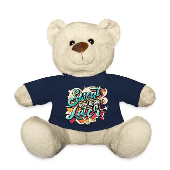 Sweat Now Regret Later - Teddy Bear - french navy - Front