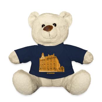Storkow Mark Rathaus or Spree Brandenburg - Teddy Bear - french navy - Front