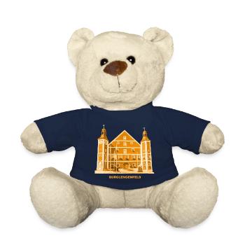Burglengenfeld, Town Hall, Upper Palatinate, Schwandorf, Bavaria - Teddy Bear - french navy - Front