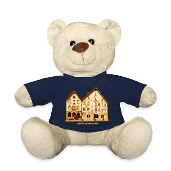 Horb Rathaus Neckar Freudenstadt Baden-Württemberg - Teddy Bear - french navy - Front