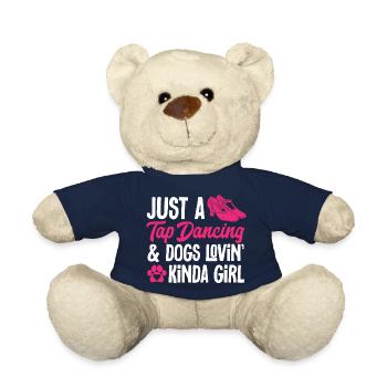 Tap Dance Teacher Tap Dancer Tap Dance - Teddy Bear - french navy - Front